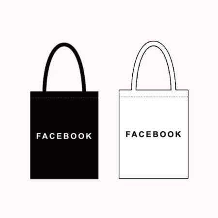 תיק-בד-קנבס-ממותג-דגם-פייסבוק