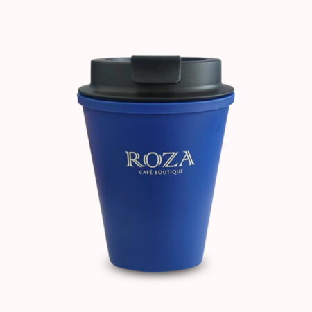 כוס תרמית רוזה - כחול