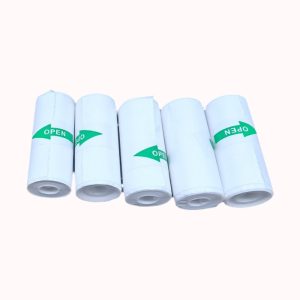 5 יחידות נייר הדפסה עם מדבקה תרמי דביק 1