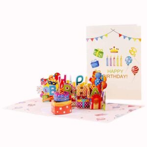 כרטיס יום הולדת תלת מימד 1