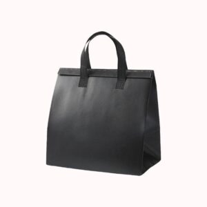 שקית תרמית צידנית עם ידיות – 50 יח 30/30 שחור 1