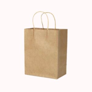 שקיות נייר קראפט &ndash; 50 יח 21/14/27.5 1