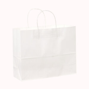 שקיות נייר קראפט &ndash; 50 יח לבן 41/13/31 1