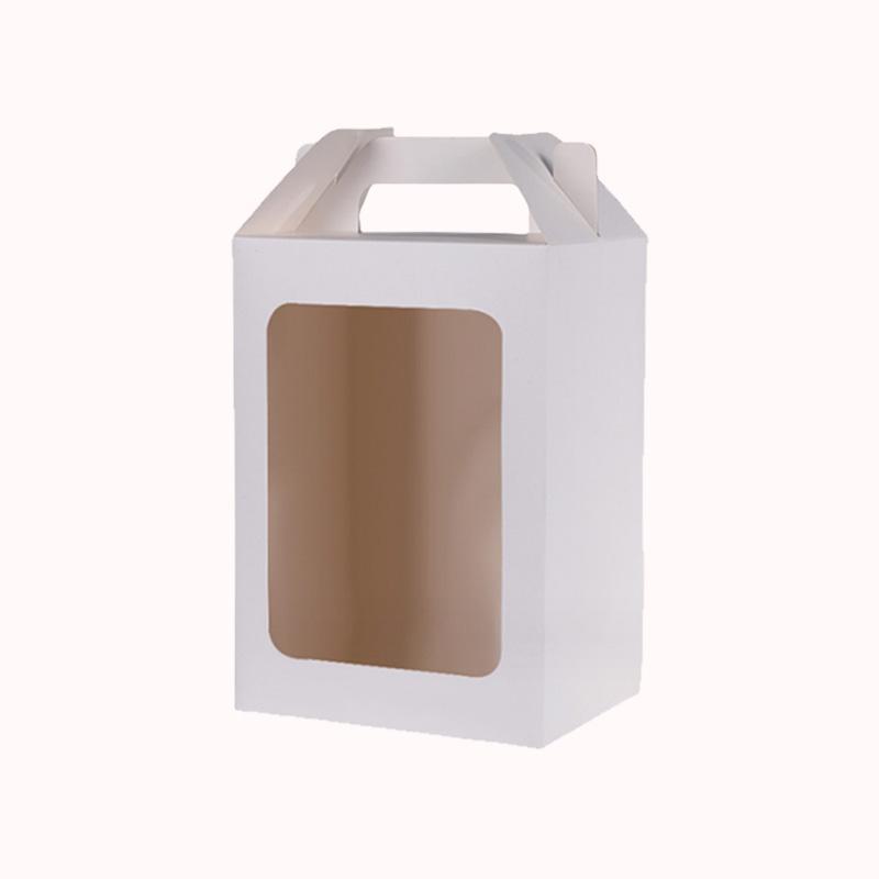 קופסת מתנה עם חלון 20/30/16- לבן - 10 יח 1