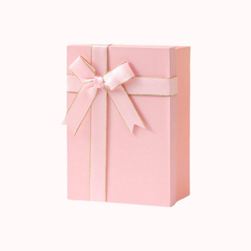 אריזת מתנה עם סרט - 5 יח ורוד בינוני 1