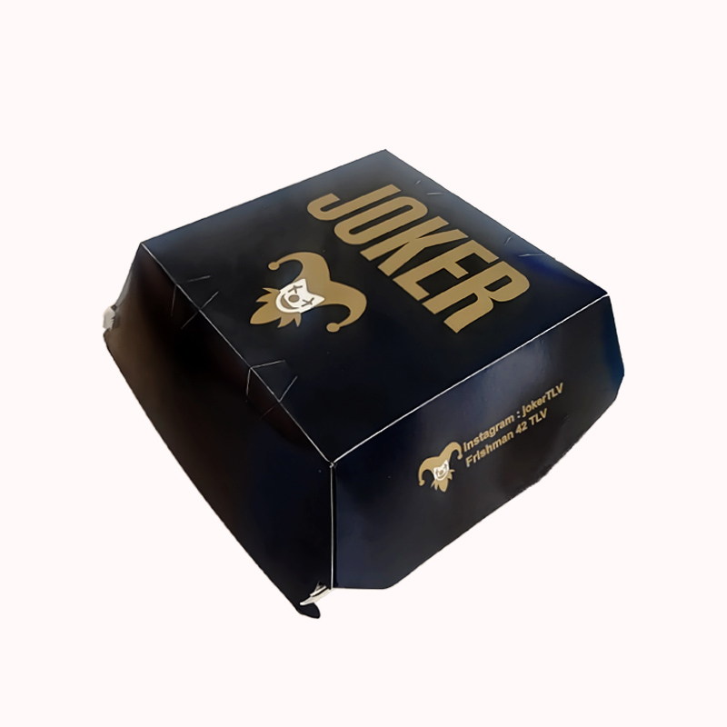 קופסת המבורגר 230 גרם 10.3*9.6*7 1