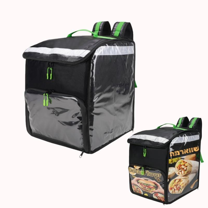 תיק משלוחים עם חלון פרסום-ל'50 1