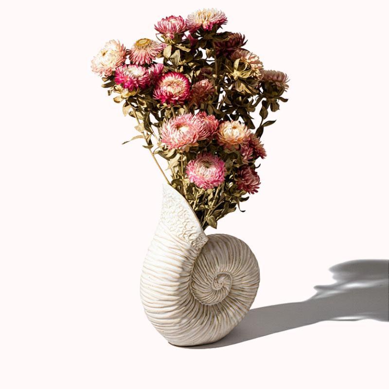 אגרטל פורצלן בצורת חילזון 1