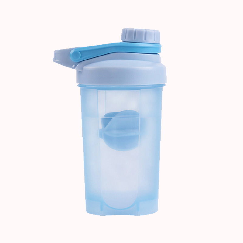 כוס שייקר חדר כושר - כחול 500 1