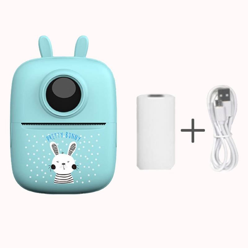 מדפסת מצלמה ניידת-כחול 1