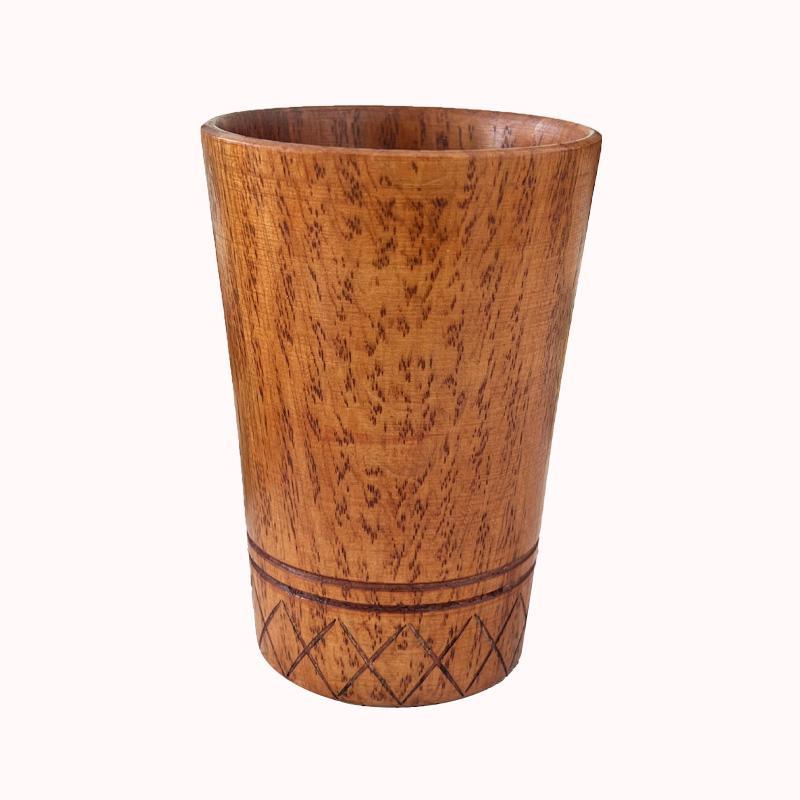 כוס עץ טבעי 1