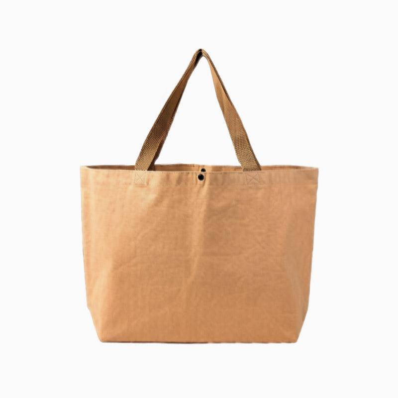 תיק קניות אקולוגי רב פעמי בסגנון קראפט 45/35/12&ndash; 10 יח' 1