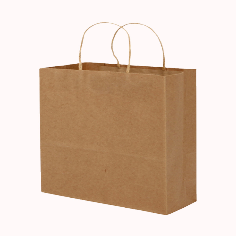 שקית נייר קראפט חומה &ndash; 50 יח 35/13/28 1