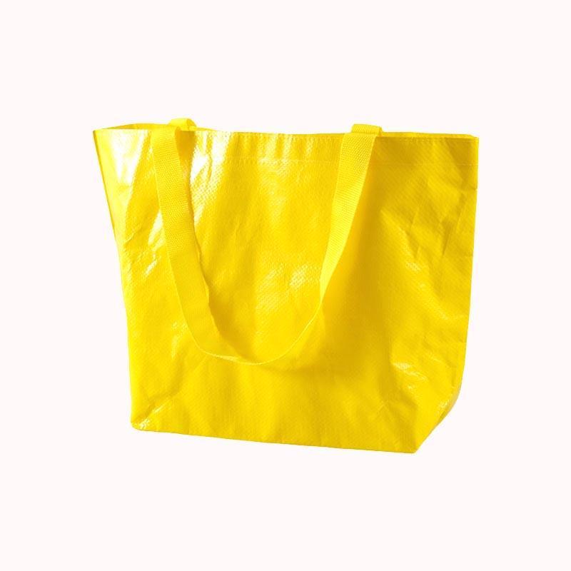 תיק קניות רב פעמי צהוב 30/45 - 10 יח' 1