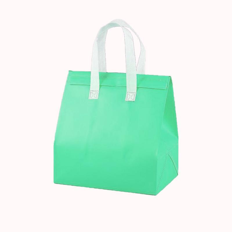 שקית תרמית צידנית עם ידיות &ndash; 50 יח 28/26 ירוק 1