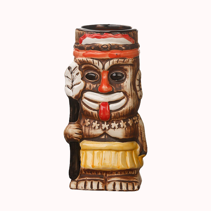 כוס טיקי איש הוואי קוהיו בהיר 1