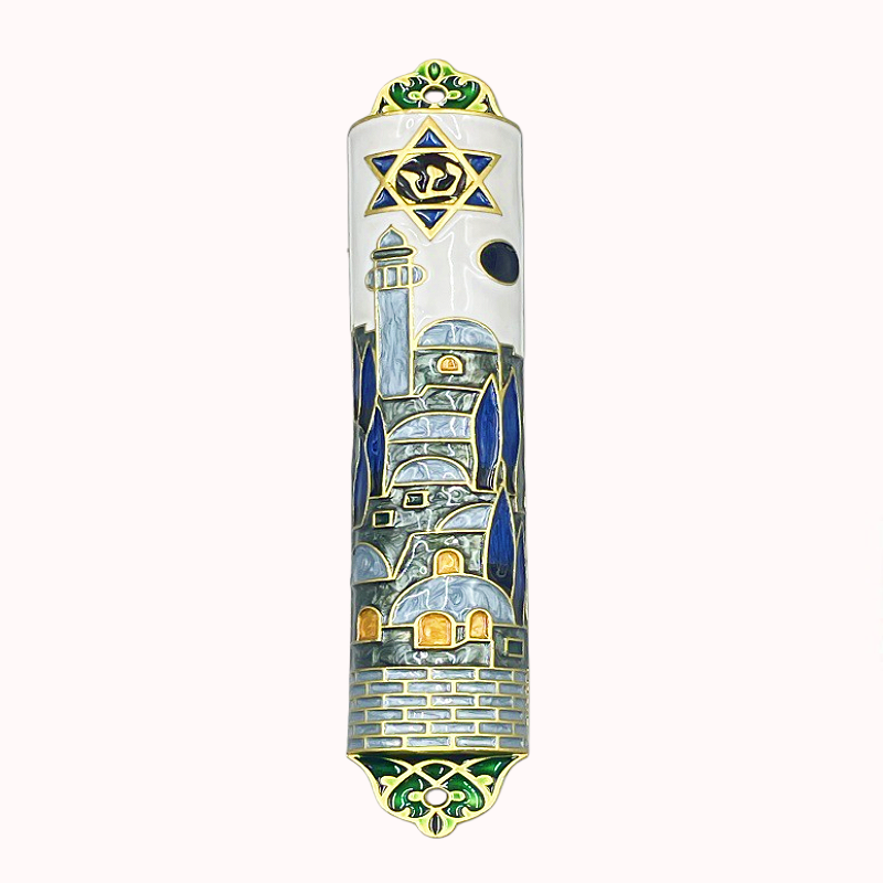 בית מזוזה מעוצב - נוף ירושלים 1