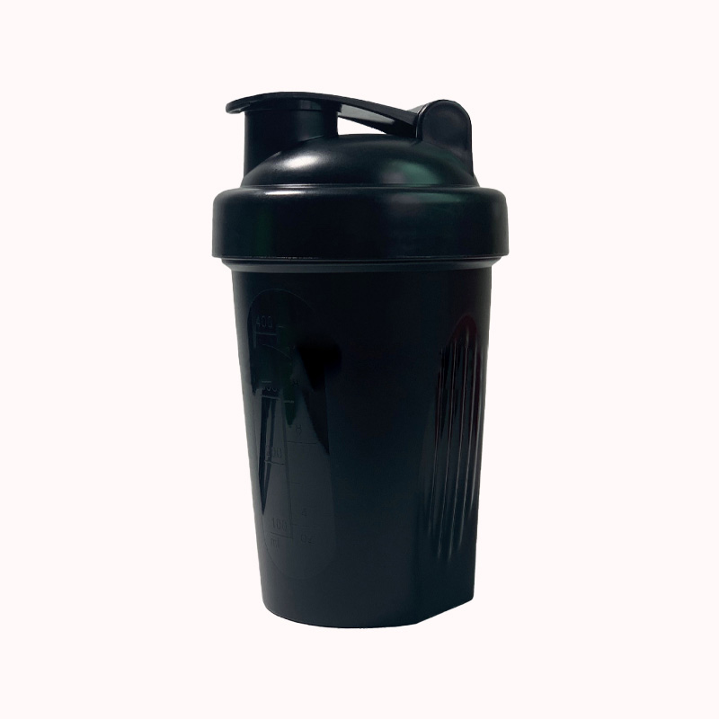 כוס שייקר קפיץ חדר כושר - שחור 1