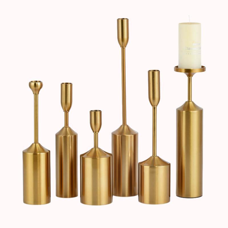 סט פמוטי זהב דקורטייבים - 6 יח' 1