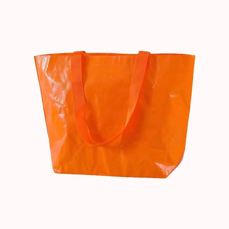 תיק קניות רב פעמי כתום 30/45 - 10 יח' 1