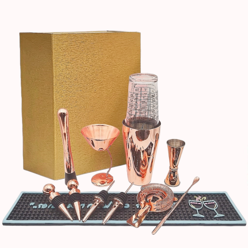סט ברמן מקצועי 12 חלקים להכנת קוקטיילים 1