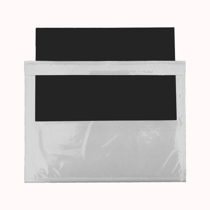 מעטפת מדבקה שקופה למשלוחים - 100 יח 1