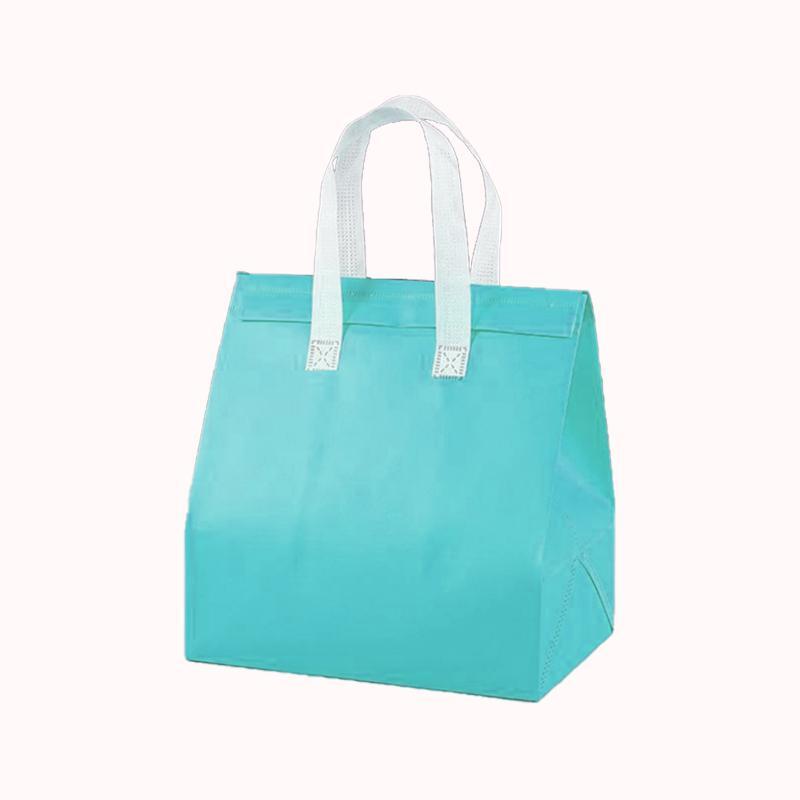 שקית תרמית צידנית עם ידיות &ndash; 50 יח 28/26 טורקיז 1