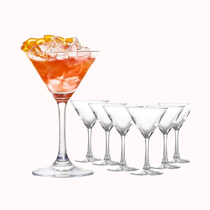 סט 6 גביעי מרטיני 190 מ"ל 1
