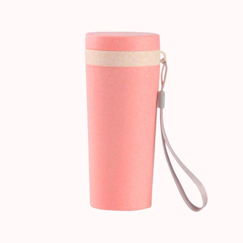 כוס תרמית ידידותית לסביבה &ndash; ורוד 1