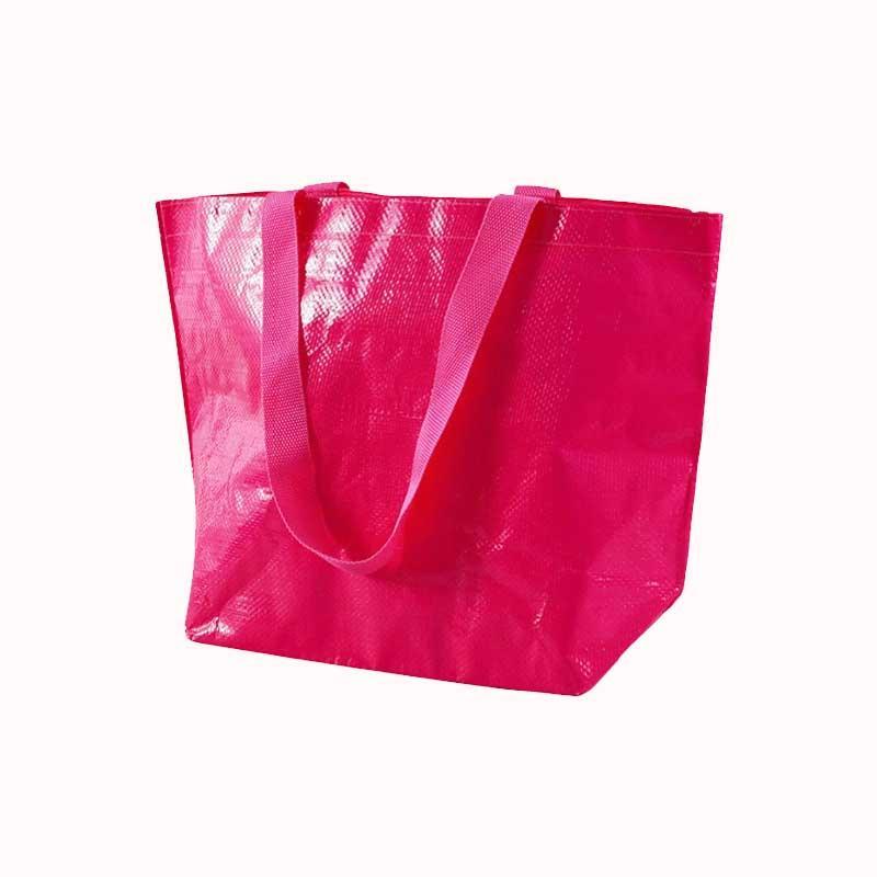 תיק קניות רב פעמי ורוד 30/45 - 10 יח' 1