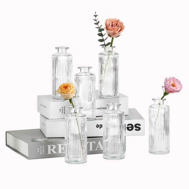 ואזות זכוכית קטנות פסים 1