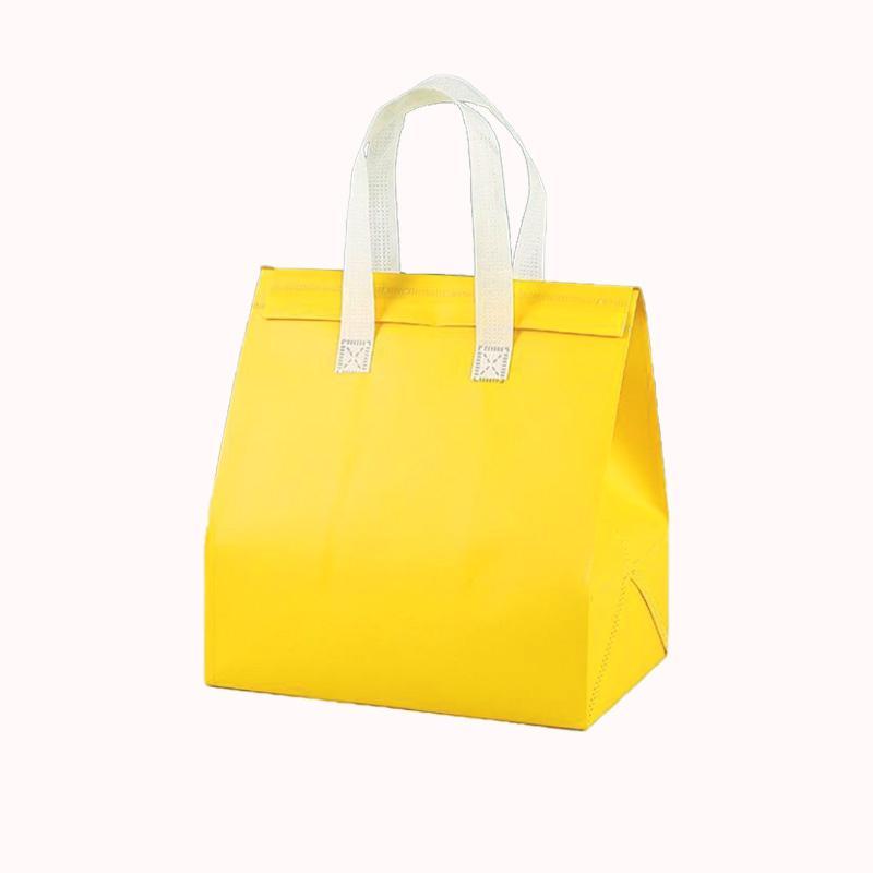 שקית תרמית צידנית עם ידיות &ndash; 50 יח 28/26 צהוב 1