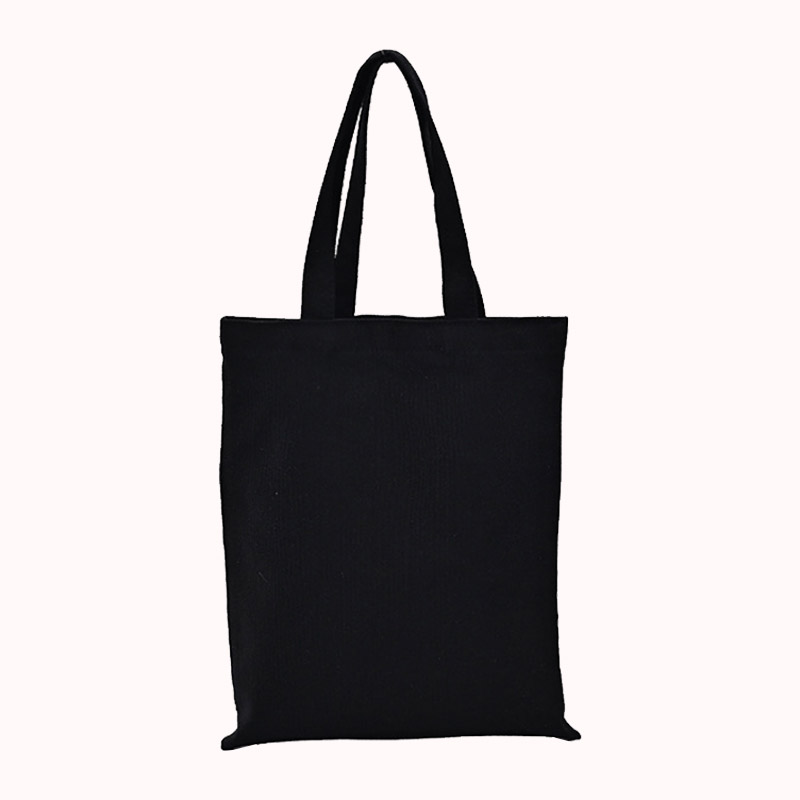 תיק בד קנבס שחור 1